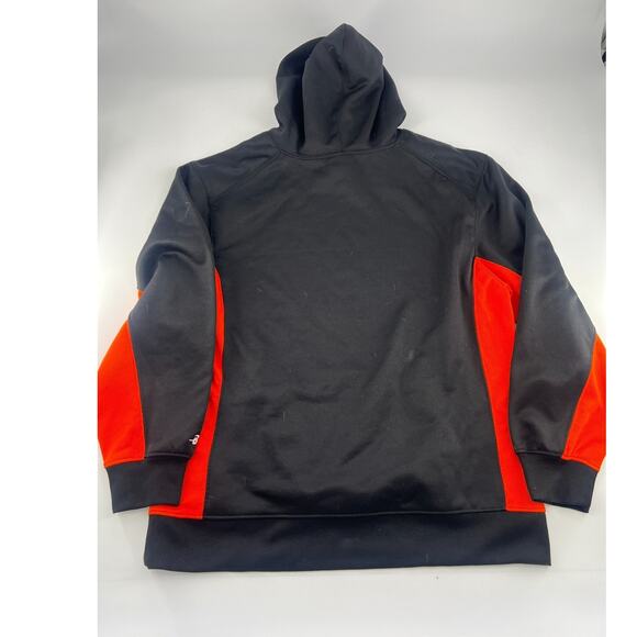 Byron Center Sweatshirt Hooded Unisex Adult Medium BC Black Orange Hooded School - Picture 8 of 8